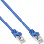 InLine patch kábel SF/UTP Cat.5e modrý 30m