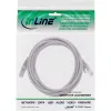 InLine patch kábel U/UTP Cat.5e sivý 3 m