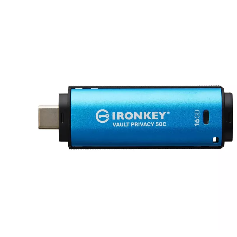 Kingston Technology IronKey 16GB USB-C Vault Privacy 50C AES-256 šifrovaný, FIPS 197