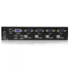 StarTech.com 4-portový profesionálny VGA USB KVM prepínač s hubom