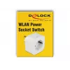 DeLOCK 11826 WLAN inteligentná zásuvka (Tasmota, MQTT), biela