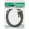 InLine HDMI-DVI kábel 19 pin konektor samec / 18+1 konektor samec + feritové jadro čierny 5m