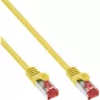 InLine patch kábel S/FTP PiMF Cat.6 250MHz PVC CCA žltý 3m