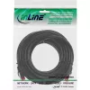 InLine patch kábel S/FTP PiMF Cat.6 250MHz PVC CCA čierny 7,5m