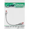 InLine Patch kábel S/FTP PiMF Cat.6 250MHz PVC CCA sivý 0,25m