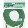 InLine Patch kábel S/FTP PiMF Cat.6 250MHz PVC CCA zelený 10m