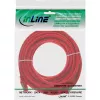 InLine Patch kábel S/FTP PiMF Cat.6 250MHz PVC CCA červený 5m