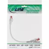 InLine Patch kábel S/FTP PiMF Cat.6 250MHz PVC CCA biely 0,25 m