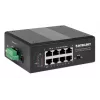 Priemyselný switch Intellinet 8-port Gigabit Ethernet PoE+