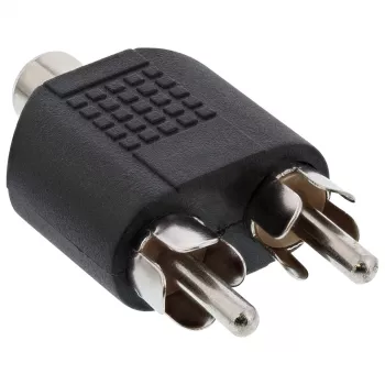 Audio adaptér Cinch konektor samica / 2x Cinch konektor samec InLine 99311
