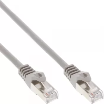 InLine patch kábel U/UTP Cat.5e AWG26 sivý 10 m