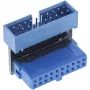 InLine USB 3.0 adaptér interný, konektor samec na konektor samica, UP-uhlový, 33448O