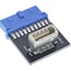 InLine USB 3.0 na USB 3.1 predný panel Key-B adaptér interný viacfarebný