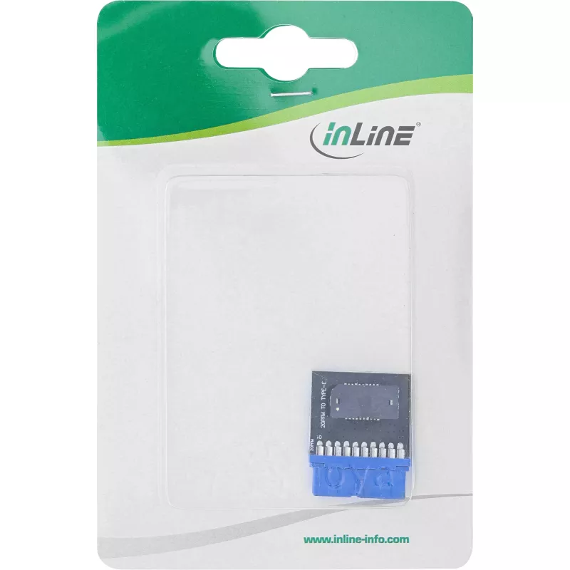 InLine USB 3.0 na USB 3.1 predný panel Key-B adaptér interný viacfarebný