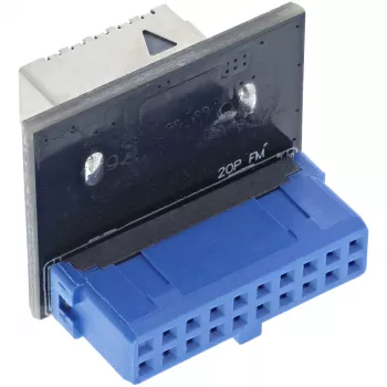 InLine USB 3.0 na USB 3.1 predný panel Key-A adaptér priamy interný