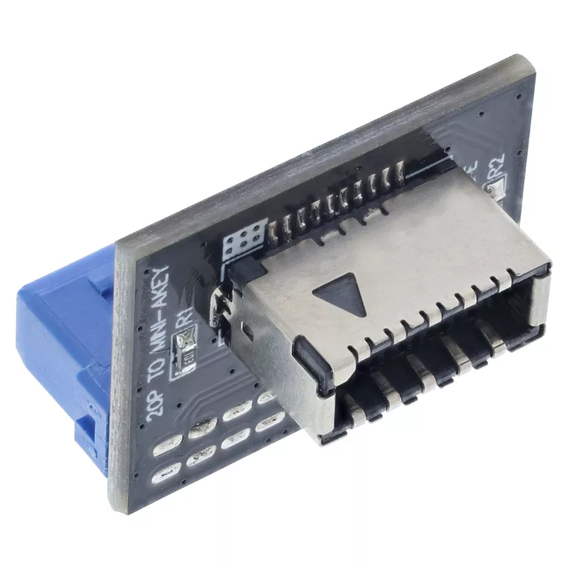 InLine USB 3.0 na USB 3.1 predný panel Key-A adaptér priamy interný