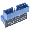 InLine USB 3.0 adaptér interný, prepojenie konektor samec/samica, uhlový nadol