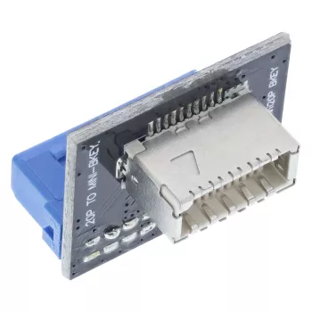 InLine USB 3.0 na USB 3.1 predný panel Key-B adaptér priamy interný