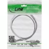 InLine SAS kábel Mini SAS SFF8087 na 4x SATA priamy OCR 0,5 m