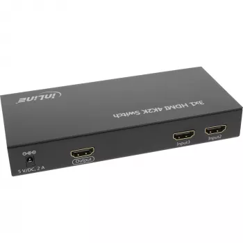 InLine HDMI switch 3 IN na 1 OUT signál 4K2K 3D HD audio