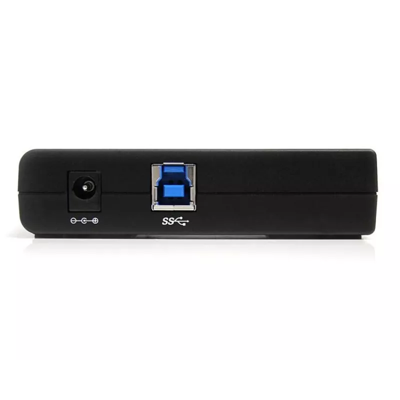 StarTech.com 4-portový čierny SuperSpeed USB 3.0 hub, USB 3.2 Gen 1 (3.1 Gen 1) Type-A, 5000 Mbit/s, čierny, Power, 5 V, 2 A