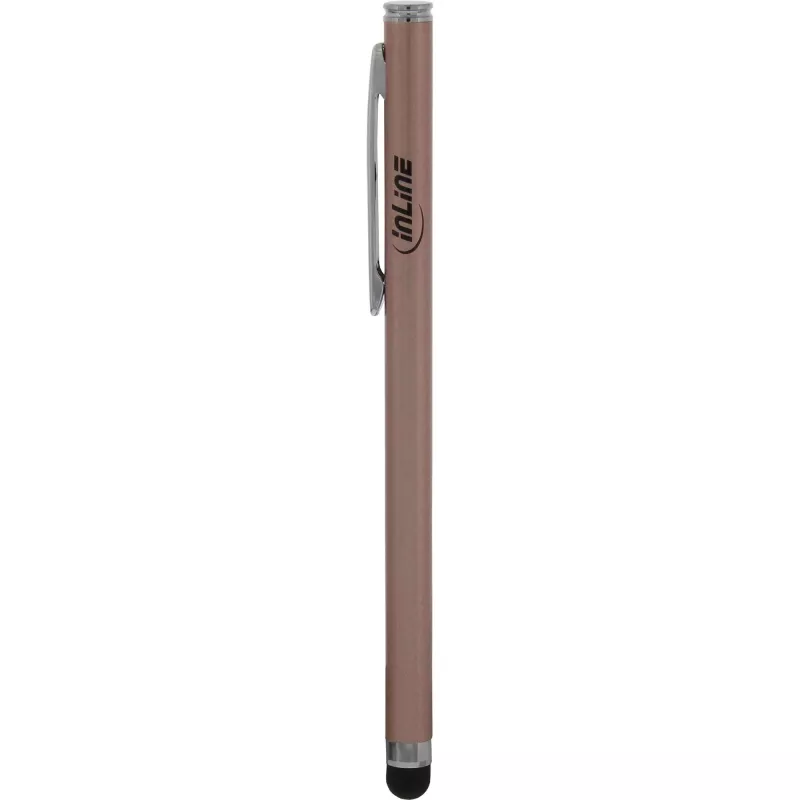 Stylus pero InLine 55467G pre dotykové obrazovky smartphone tablet ružový