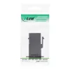 InLine USB 3.1 Snap-In modul, USB-A konektor samica/samica, čierne puzdro