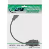 USB 3.2 Gen1 adaptérový kábel InLine 76206C 0,2 m USB A konektor samec na Keystone konektor samica