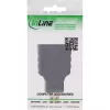 InLine HDMI adaptér HDMI-A konektor samica / HDMI-D konektor samec, 4K/60Hz, pozlátený