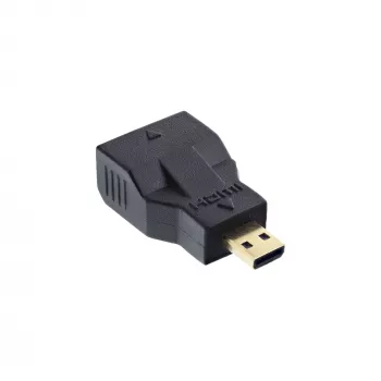 InLine HDMI adaptér HDMI C konektor samica / HDMI D konektor samec 17690C