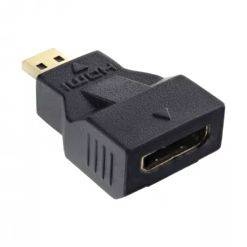 InLine HDMI adaptér HDMI C konektor samica / HDMI D konektor samec 17690C