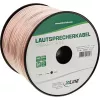 InLine reproduktorový kábel 2x 2,5mm² CCA transparentný 50m
