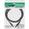 InLine USB 2.0 Mini kábel USB konektor typ A / Mini B konektor samec, 5-pin, čierny, 0,3 m