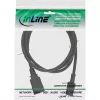 InLine napájací adaptérový kábel, IEC-60320 C20 na C13, 3x1,5mm², max. 10A, 3m