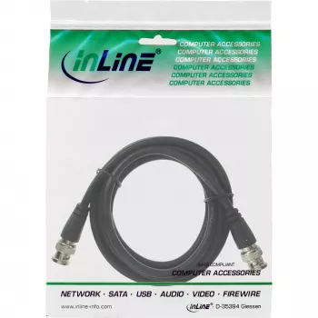 BNC video kábel RG59 75 Ohm 2 m InLine 10802