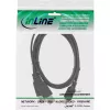 InLine USB Mini-Y kábel 2x Type-A konektor samec / Mini-B konektor samec, 5-pinový, 1m