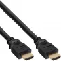 InLine HDMI kábel, High Speed HDMI kábel, M/M, čierny, pozlátené kontakty, 15 m