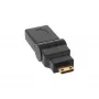 HDMI adaptér InLine 17690M HDMI A konektor samica / HDMI C konektor samec sklopný pozlátený