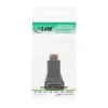 HDMI adaptér Type-A konektor samica / Type-C konektor samec zahnutý InLine 17690K