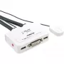 InLine KVM prepínač 2 porty DVI-D USB s audiom