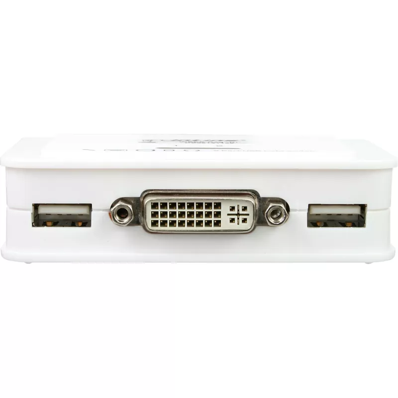 InLine KVM prepínač 2 porty DVI-D USB s audiom