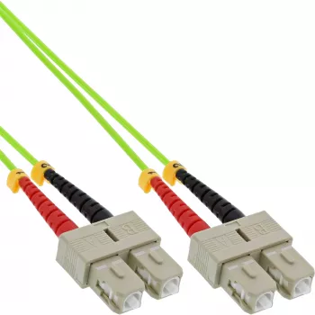 InLine sklenené duplexné vlákno kábel SC/SC 50/125µm OM5 3 m