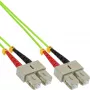 InLine sklenené duplexné vlákno kábel SC/SC 50/125µm OM5 3 m