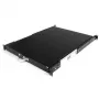 StarTech.com 1U výsuvná policová doska pre klávesnicu do serverového racku, 55lbs (25 kg), 22 palcov (55 cm) hlboký oceľový výsuv pre 19-palcový AV, sieťový rack zariadení