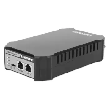 Intellinet 10G PoE++ injektor, jeden 95 W port, IEEE 802.3bt (4PPoE), plastové puzdro (561945)