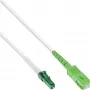 InLine optický simplexný kábel, FTTH, LC/APC8° na SC/APC8° 9/125µm OS2 3m
