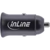 InLine USB auto nabíjačka Power Delivery, 2x USB-C, čierna