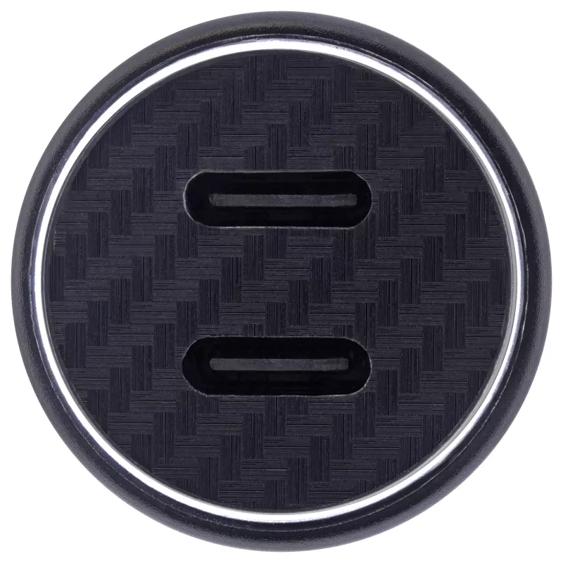 InLine USB auto nabíjačka Power Delivery, 2x USB-C, čierna