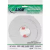 InLine plochý ultra tenký patch kábel U/UTP Cat.6 gigabitový biely 7 m