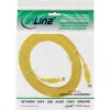 InLine plochý ultra tenký patch kábel U/UTP Cat.6 gigabitový žltý 3 m